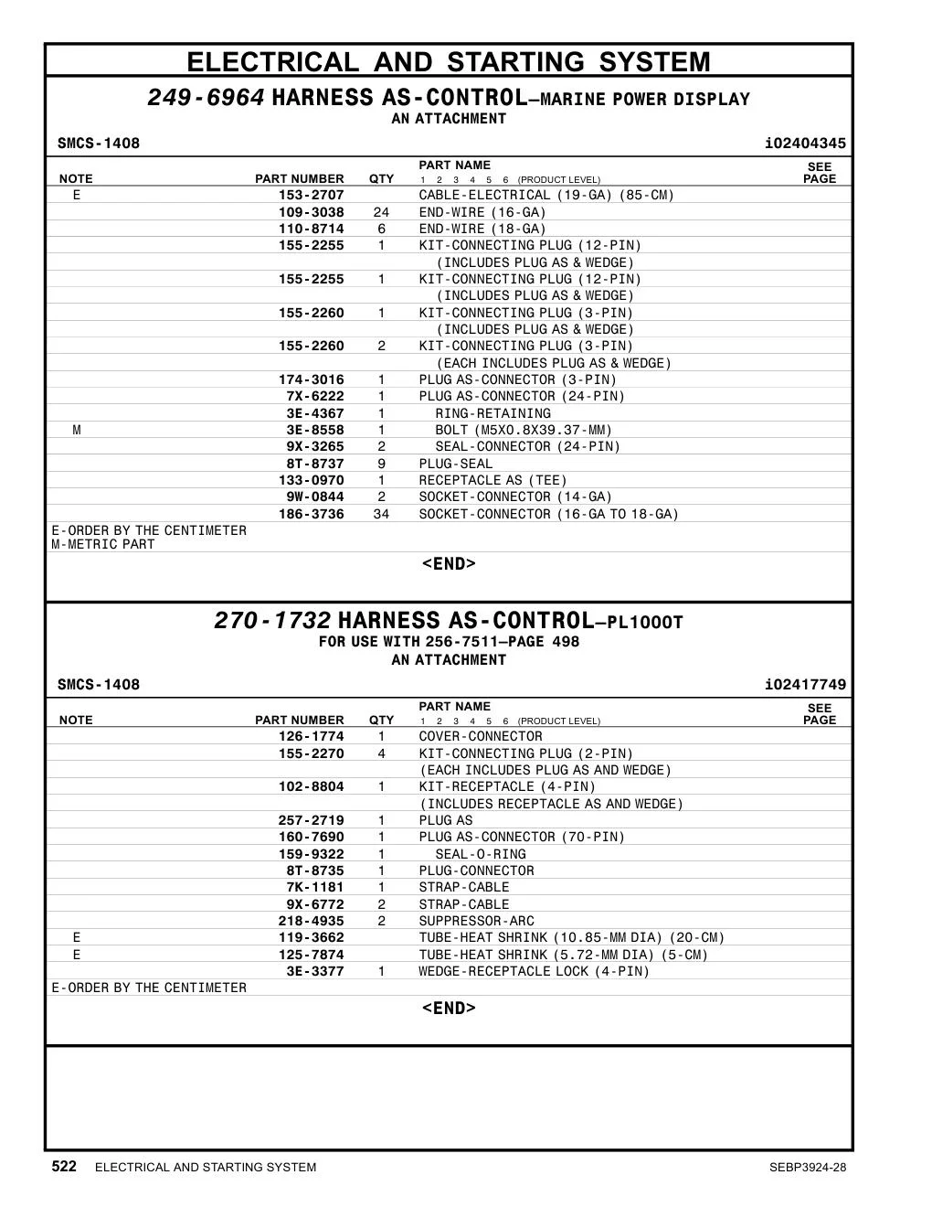 3E-8558 - BOLT (M5X0.8X39.37-MM)