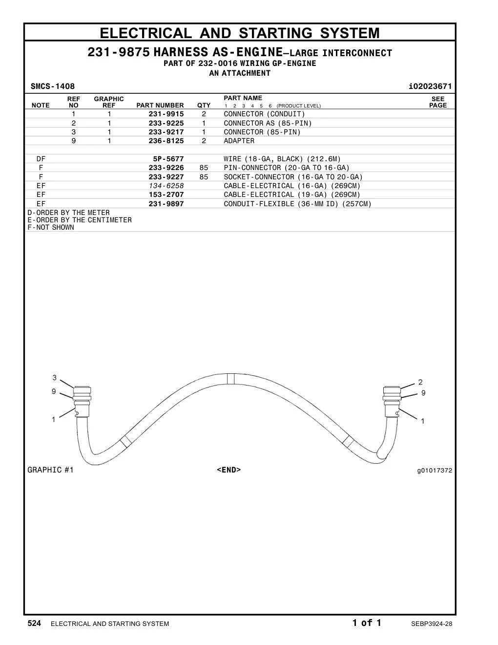 233-9225 - CONNECTOR AS (85-PIN)