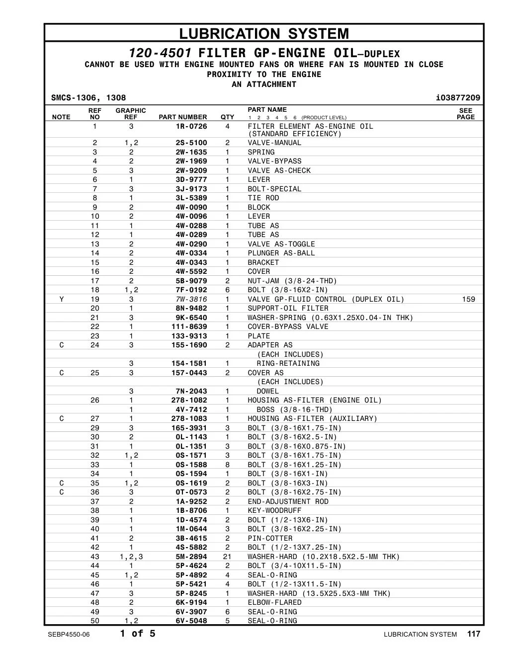 278-1083 - HOUSING AS-FILTER (AUXILIARY)
