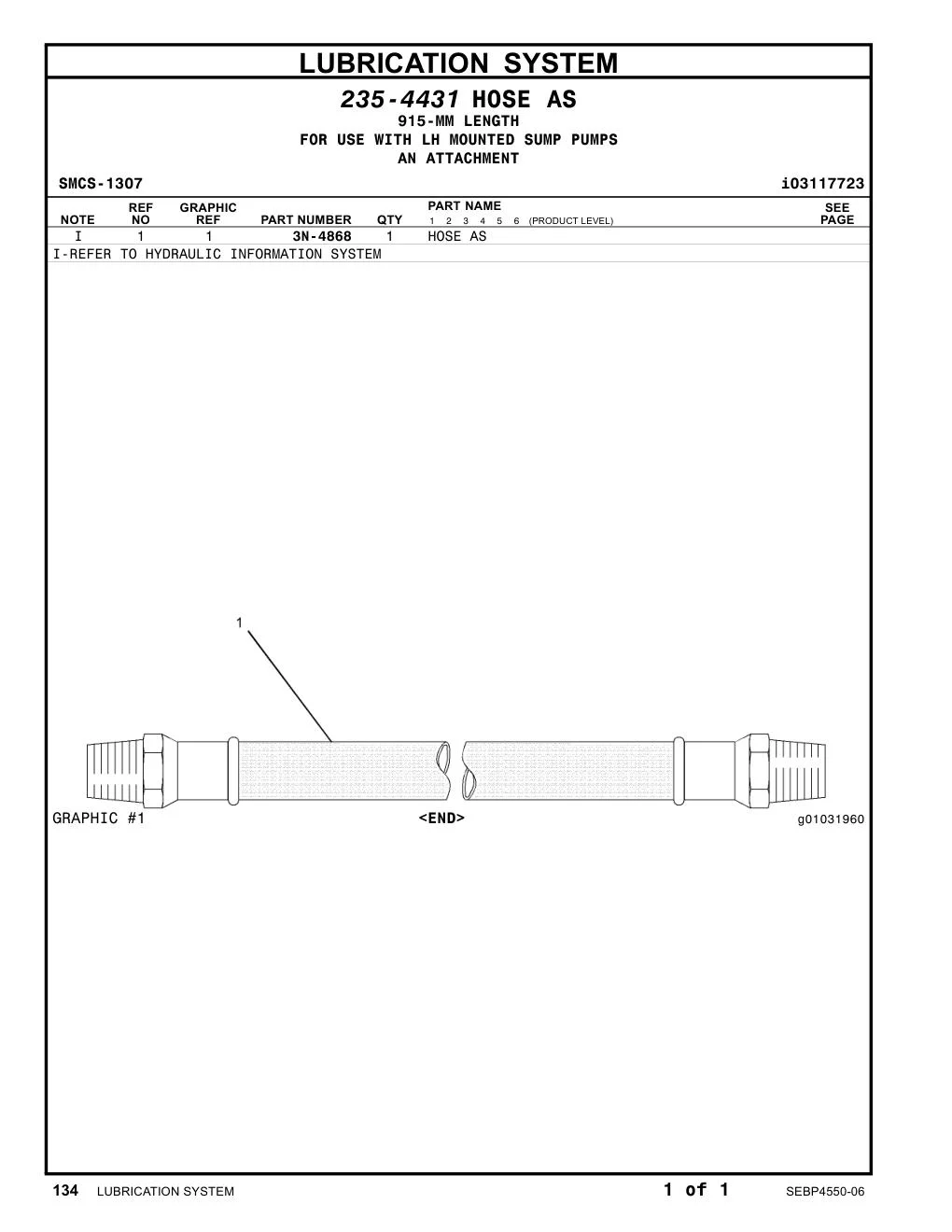 3N-4868 - HOSE AS