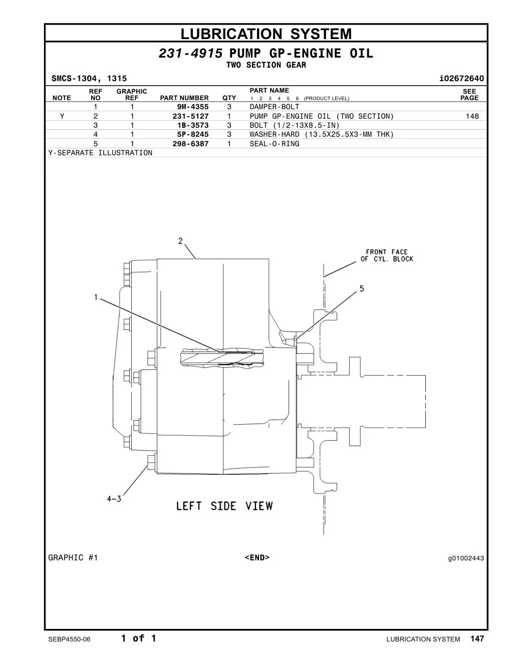 298-6387 - SEAL-O-RING