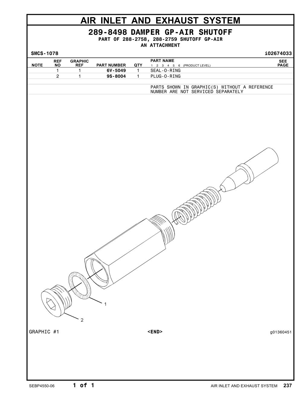 6V-5049 - SEAL-O-RING
