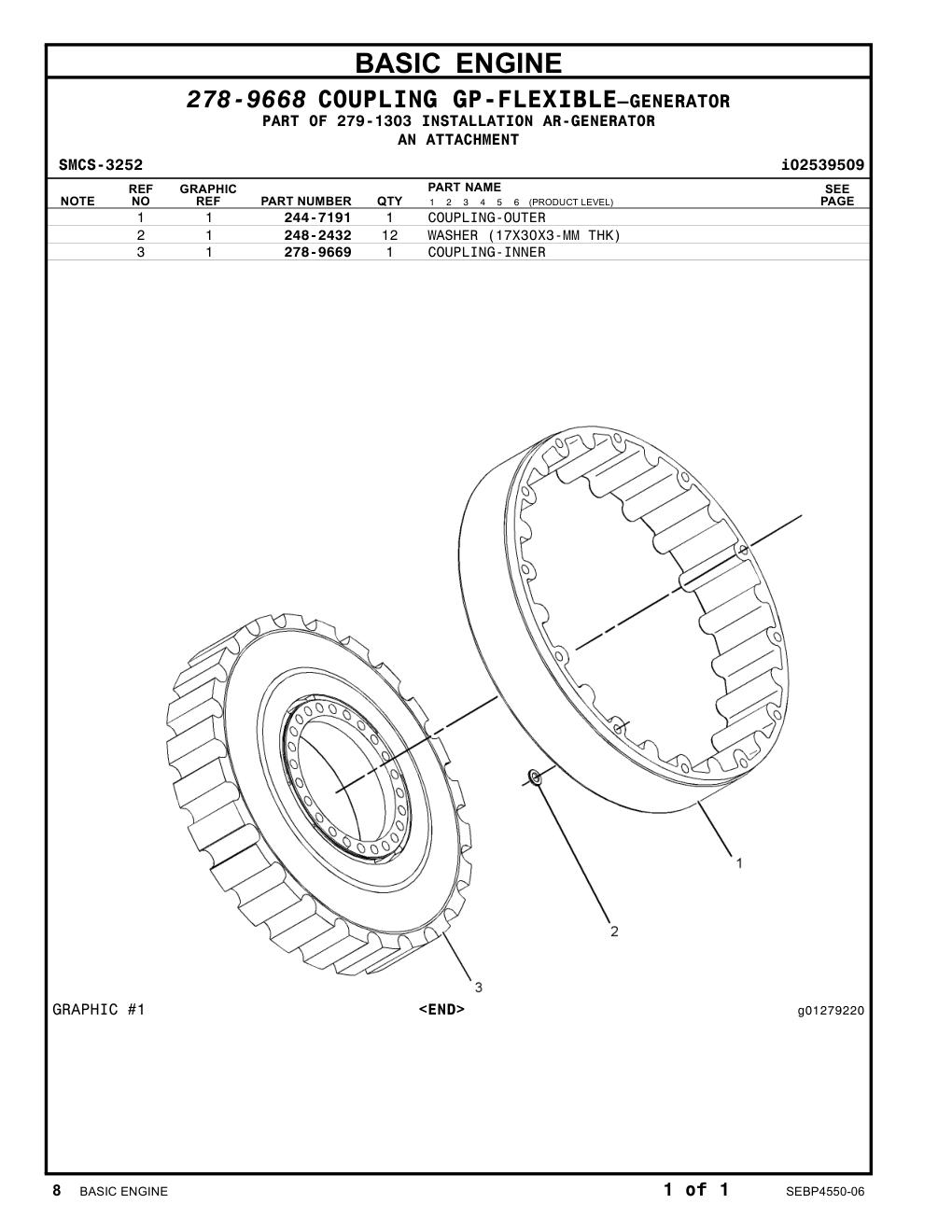 244-7191 - COUPLING-OUTER