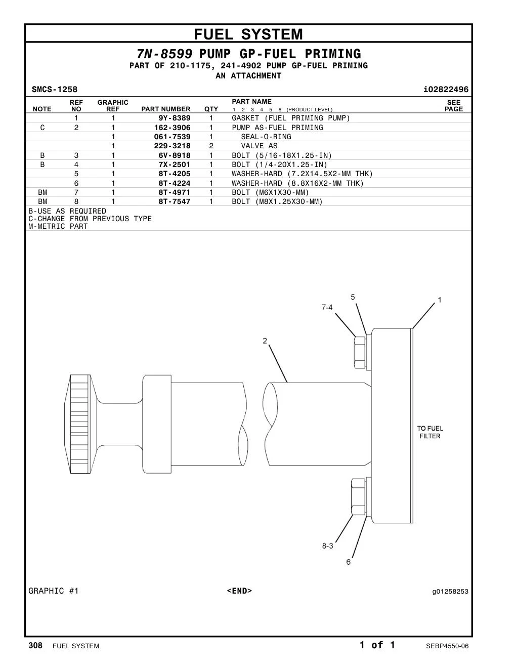 162-3906 - PUMP AS-FUEL PRIMING