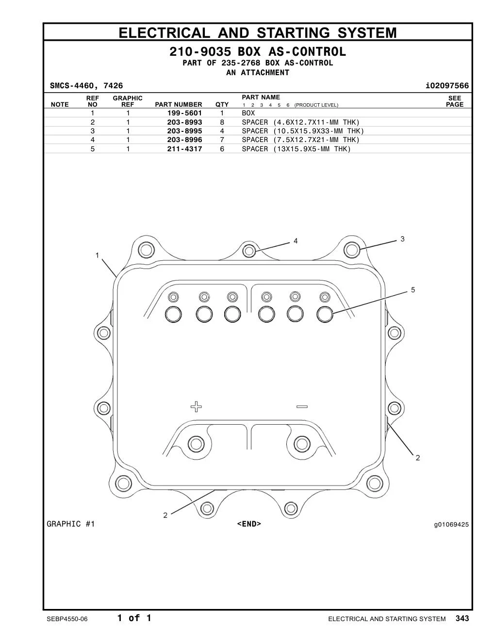 211-4317 - SPACER (13X15.9X5-MM THK)