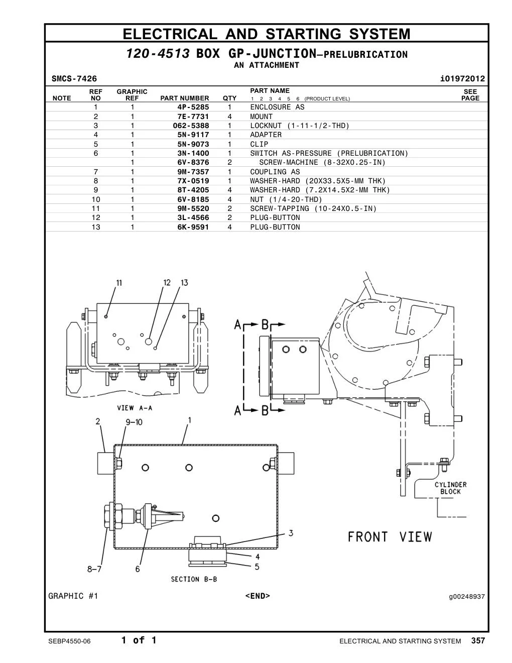 062-5388 - LOCKNUT (1-11-1/2-THD)