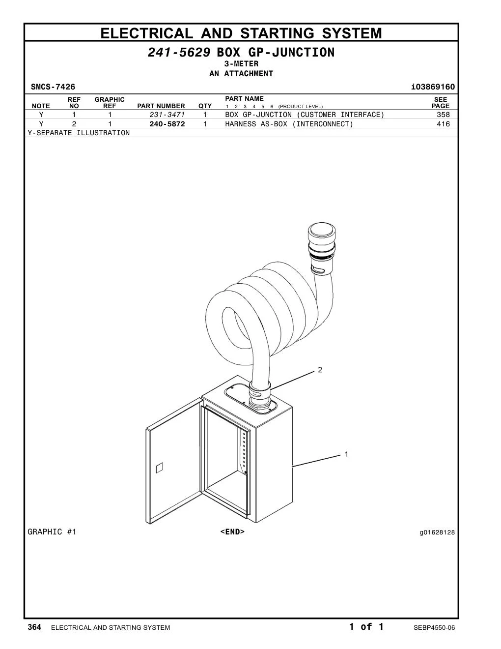 231-3471 - BOX GP-JUNCTION (CUSTOMER INTERFACE)