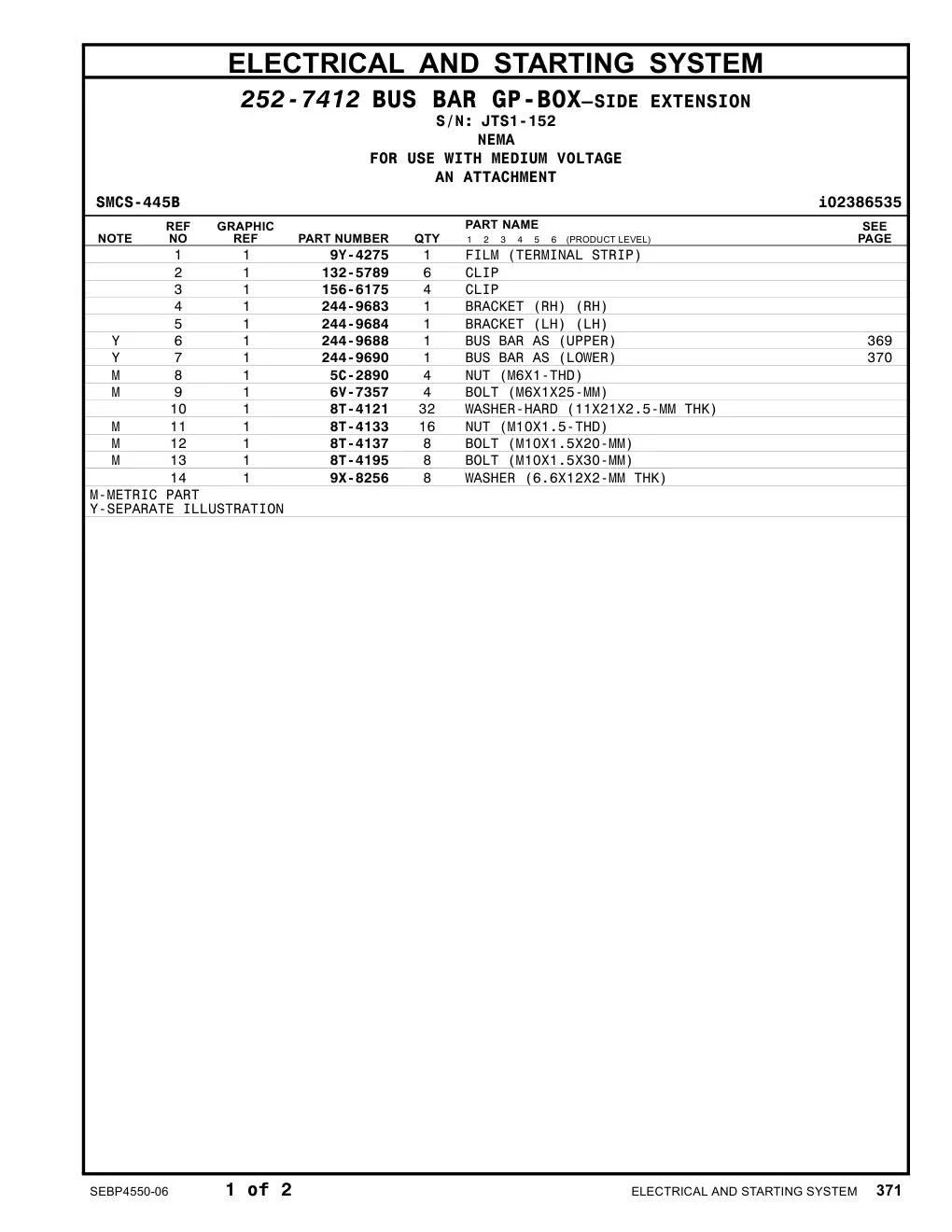 8T-4133 - NUT (M10X1.5-THD)