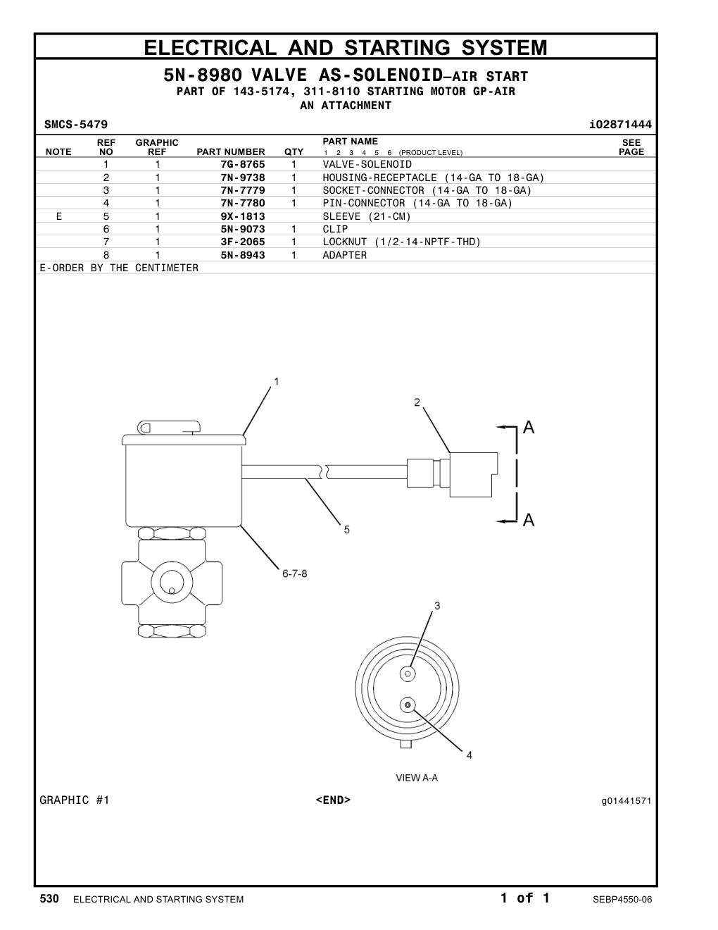 7G-8765 - VALVE-SOLENOID