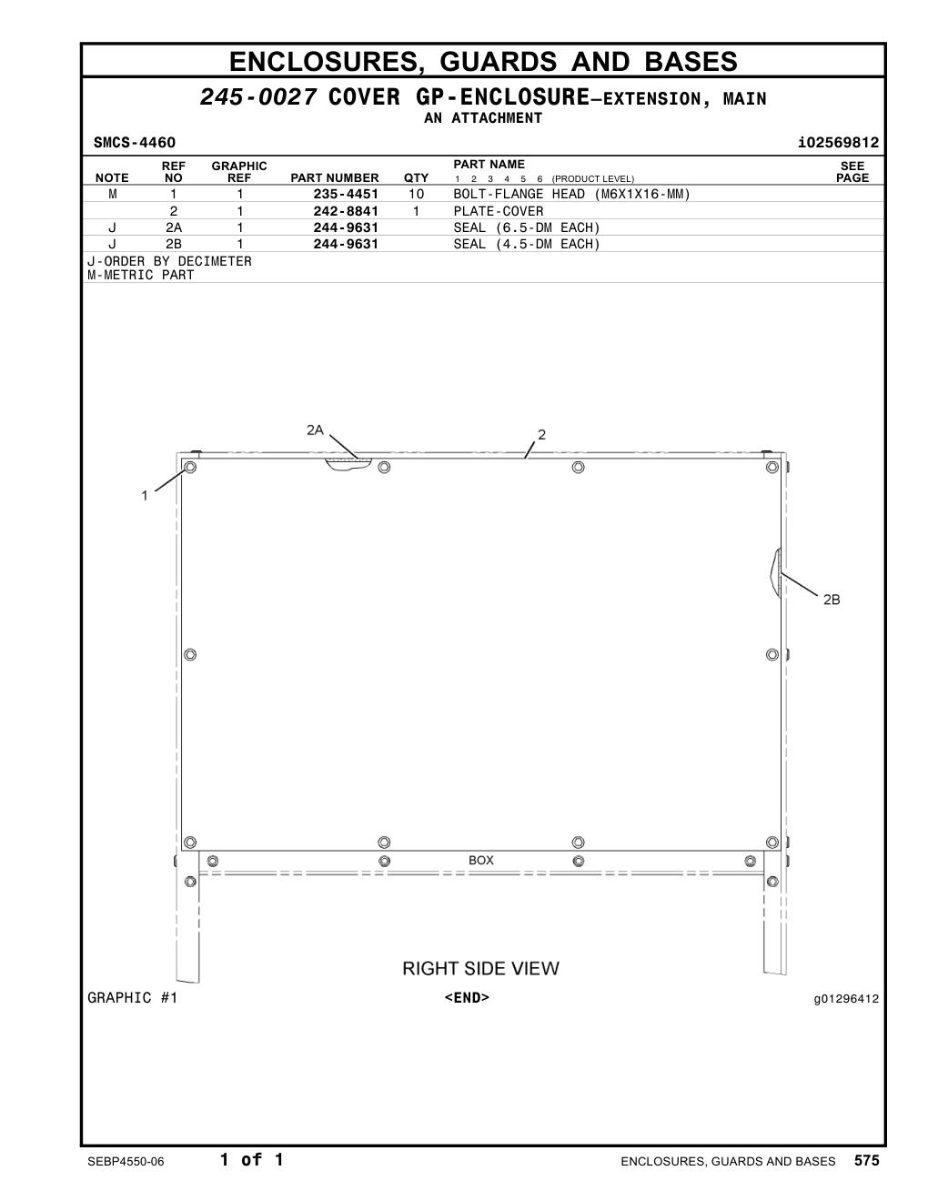242-8841 - PLATE-COVER