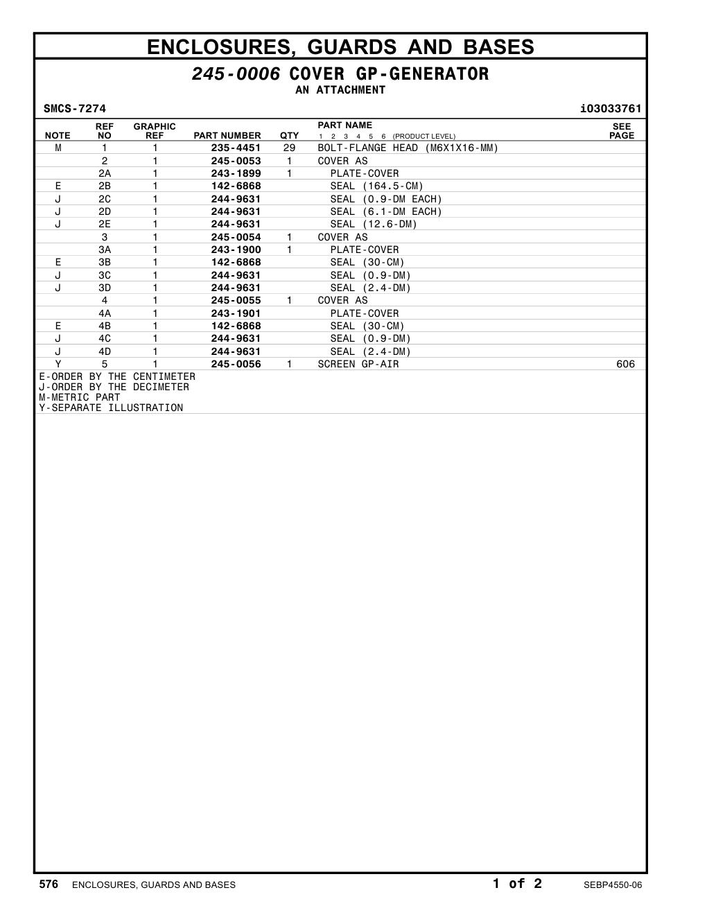 245-0056 - SCREEN GP