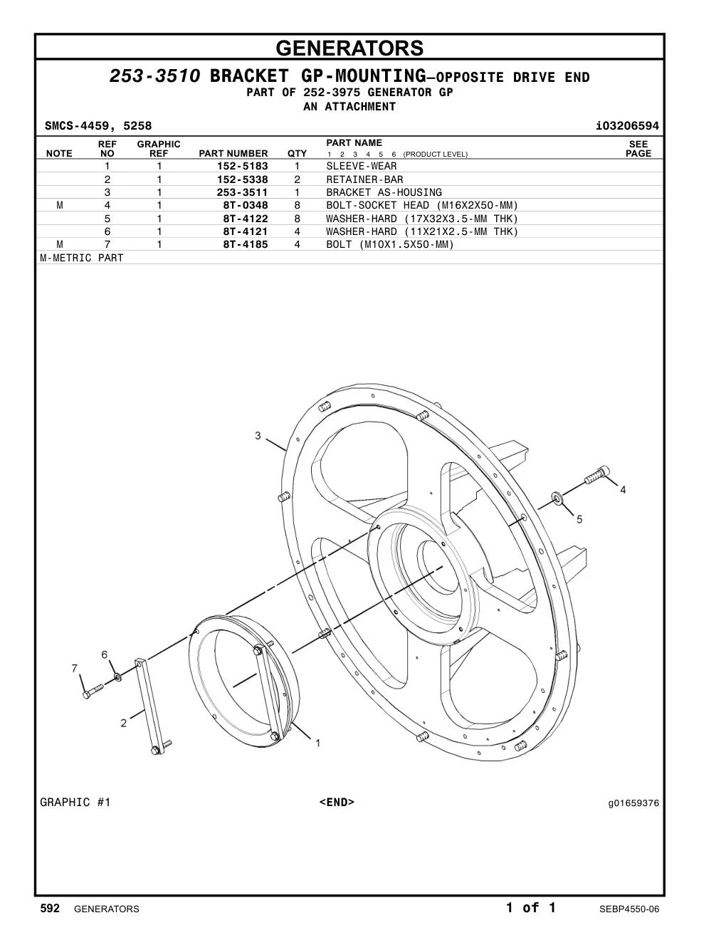 8T-4185 - BOLT (M10X1.5X50-MM)