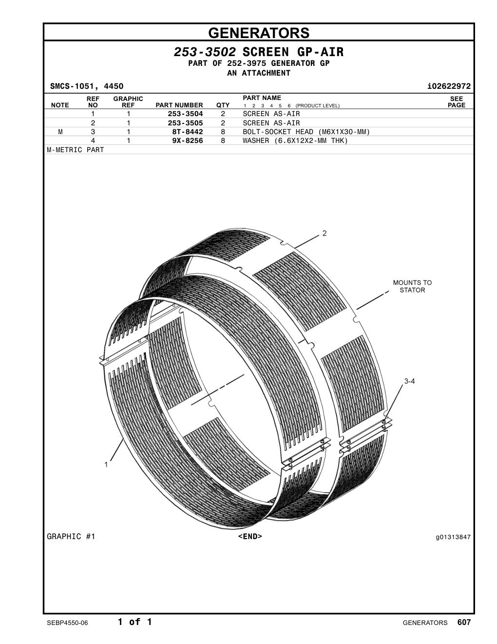 253-3504 - SCREEN AS-AIR