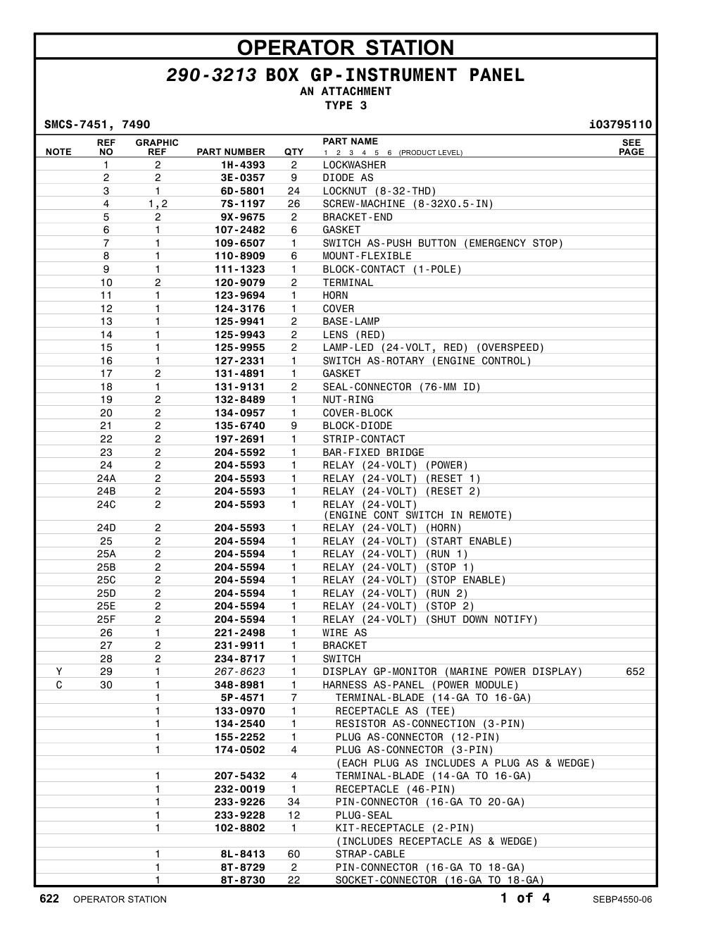 155-2252 PLUG AS-CONNECTOR (12-PIN) CAT parts manual diagram