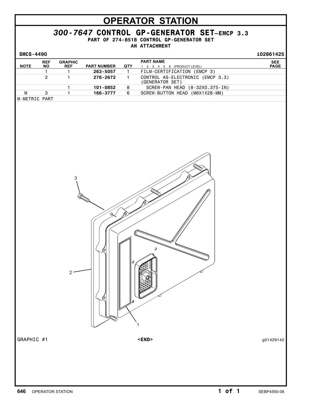 166-3777 - SCREW-BUTTON HEAD (M6X1X28-MM)