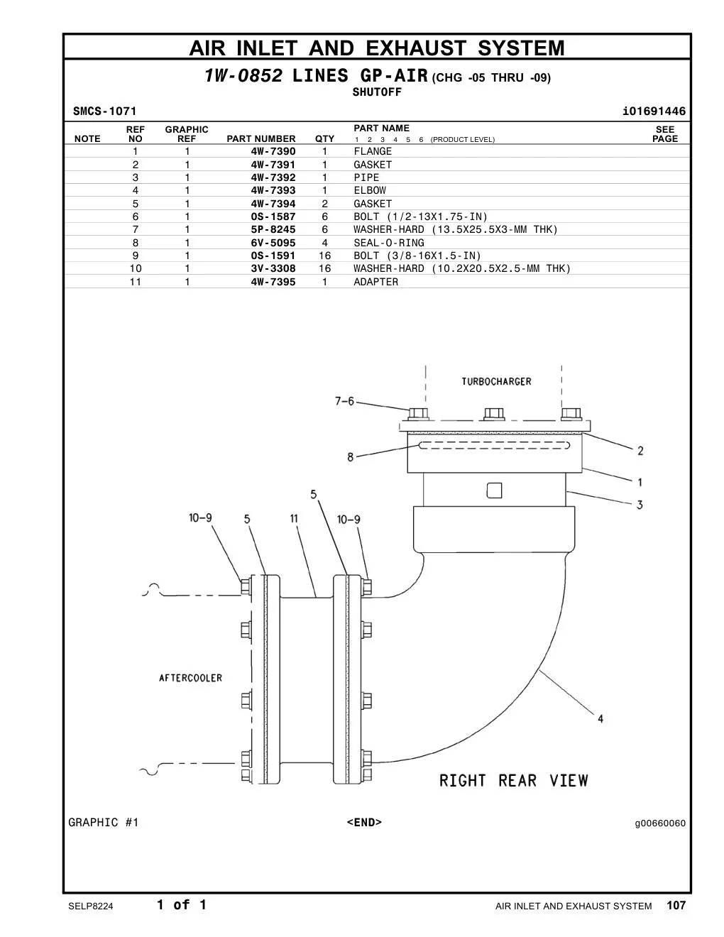4W-7391 - GASKET