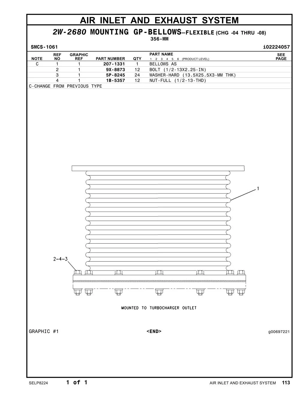 207-1331 - BELLOWS AS