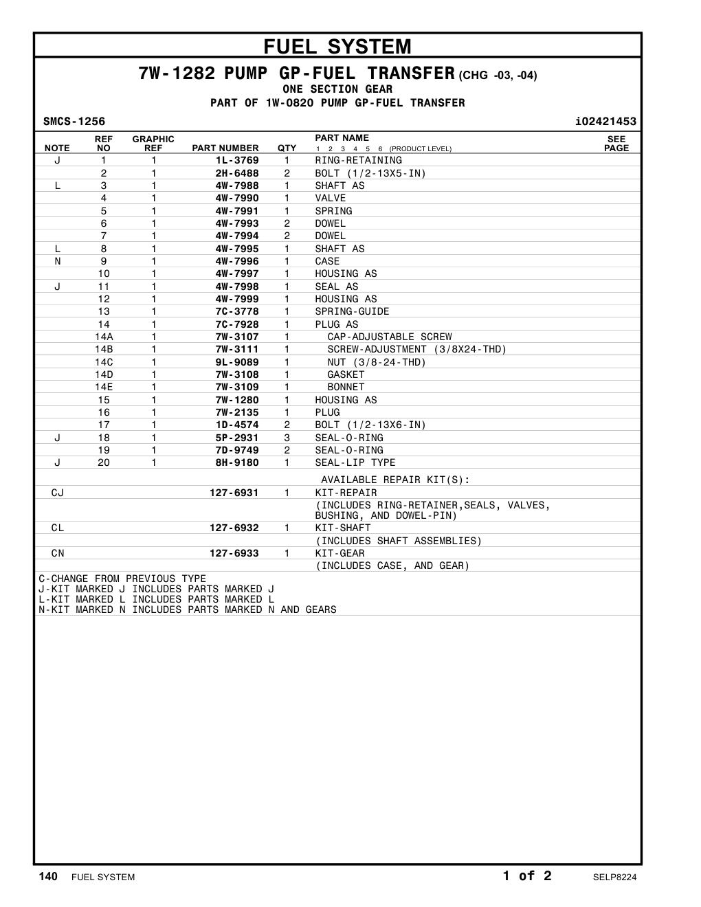 4W-7999 HOUSING AS CAT parts manual diagram