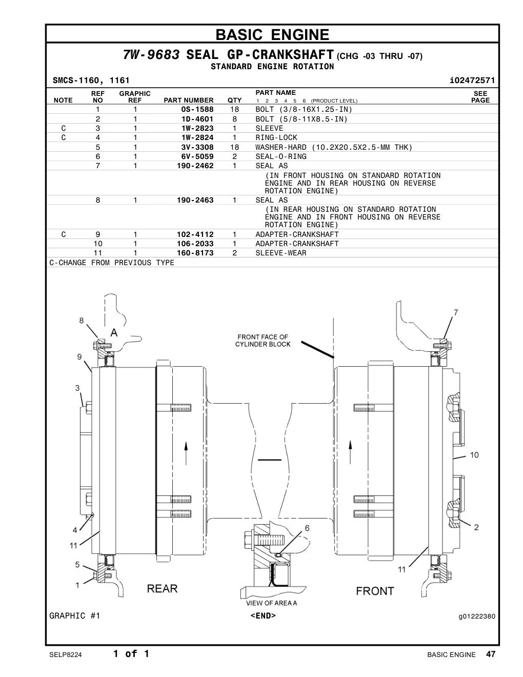 1W-2824 - RING-LOCK