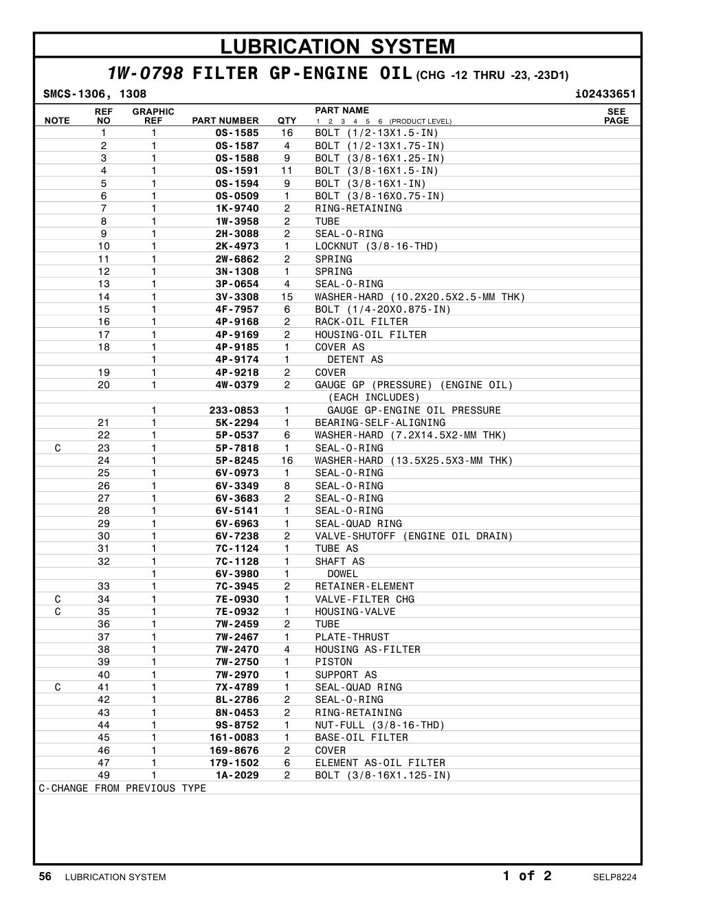 4P-9218 COVER CAT parts manual diagram