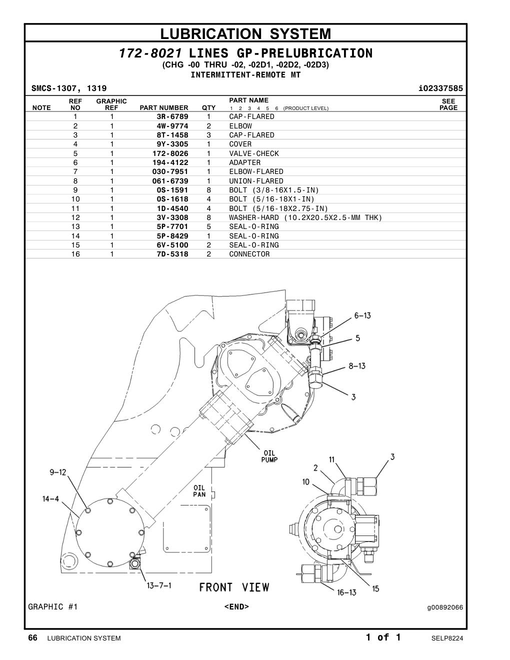 194-4122 ADAPTER CAT parts manual diagram