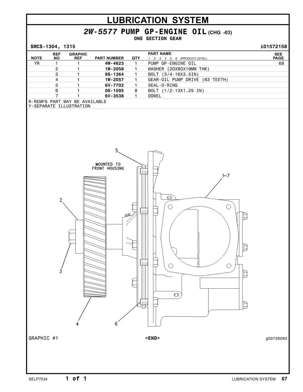 1W-2058 - WASHER (20X80X19MM THK)