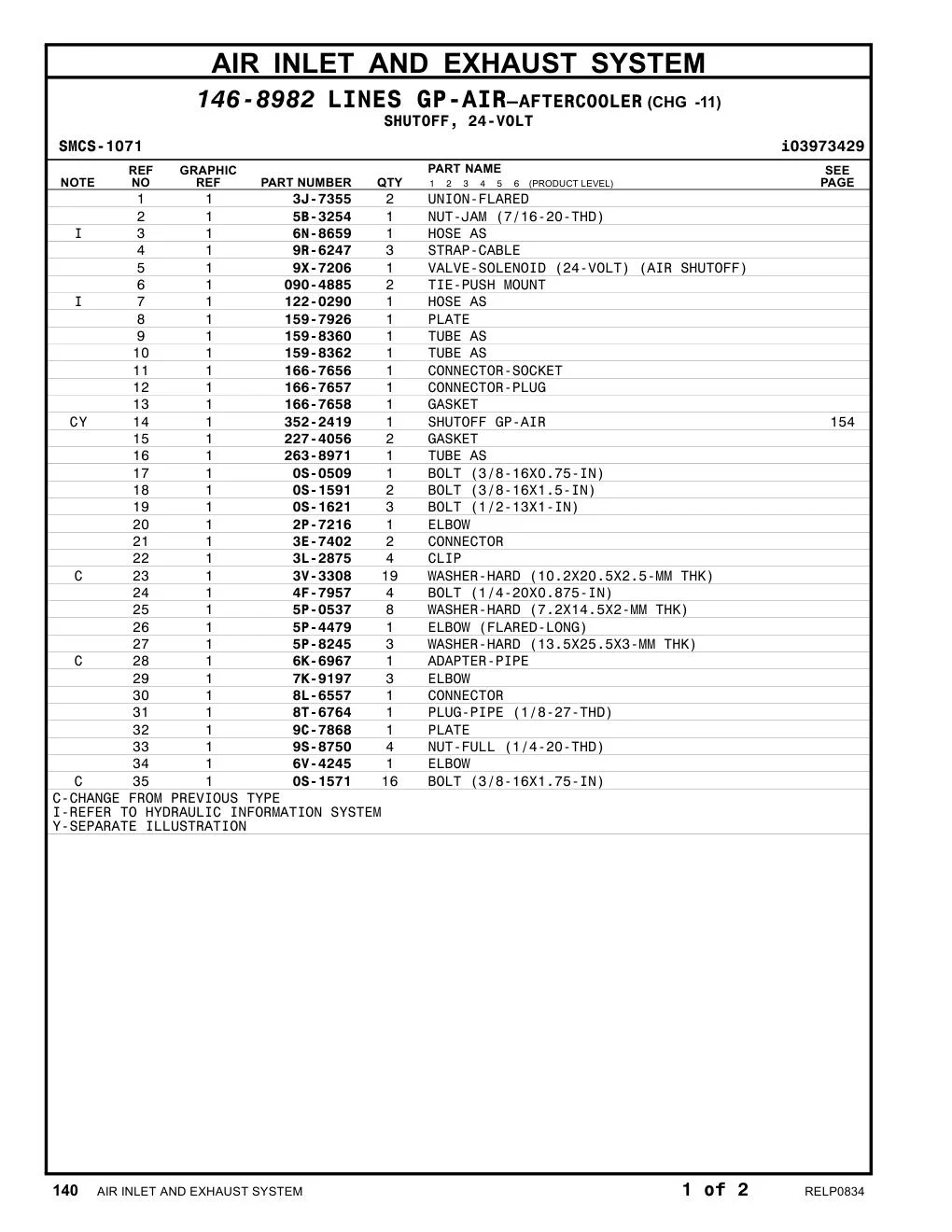 263-8971 TUBE AS CAT parts manual diagram