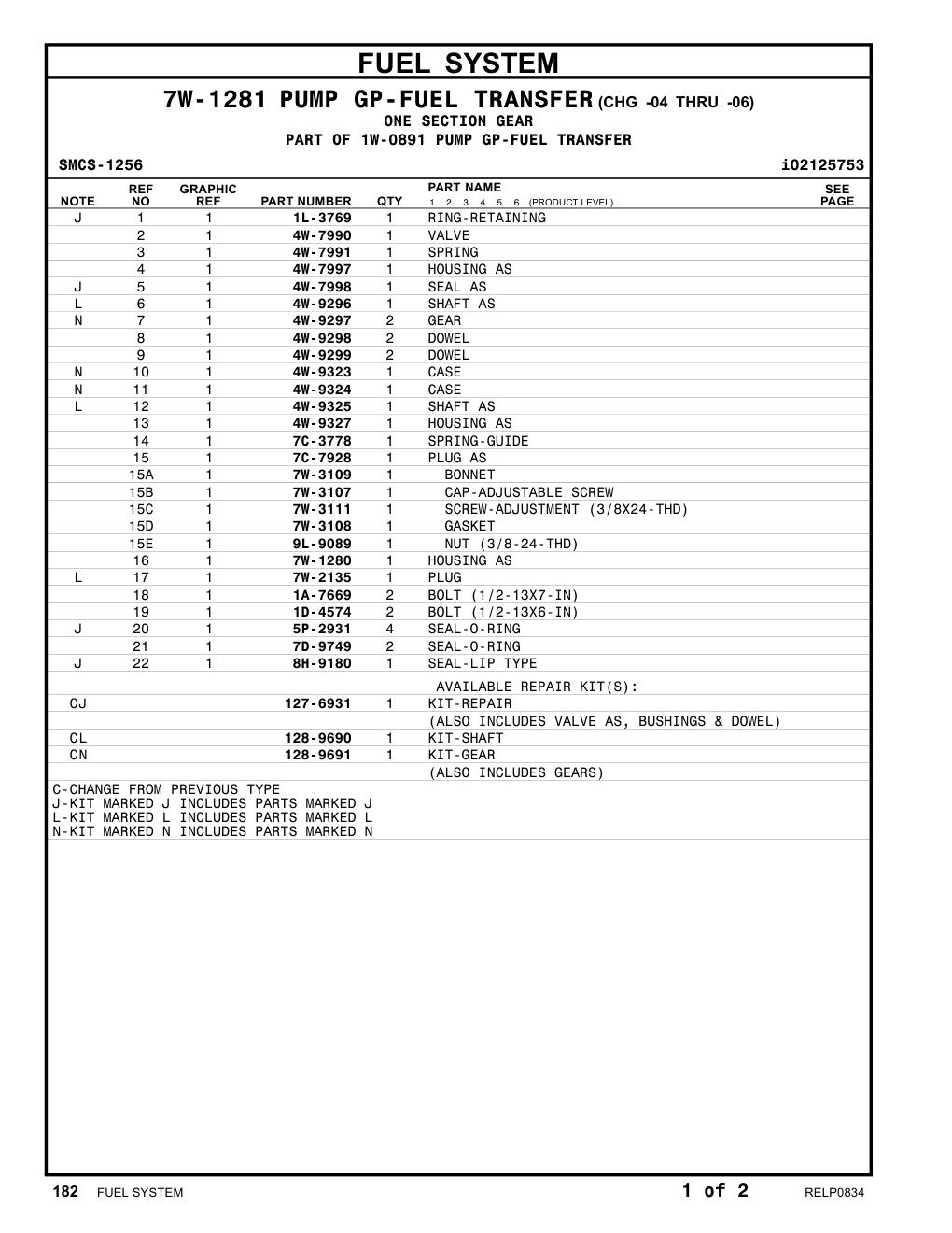 4W-9327 HOUSING AS CAT parts manual diagram