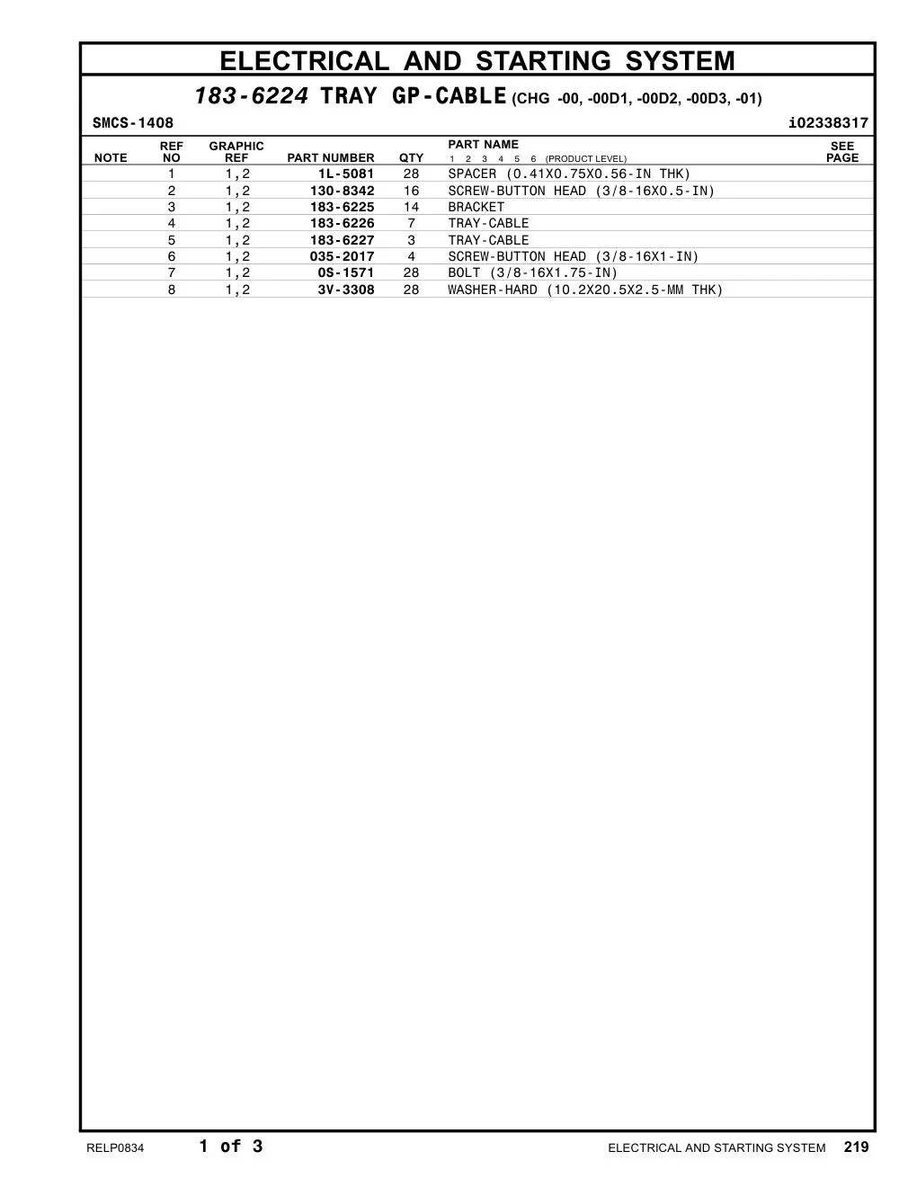 183-6225 - BRACKET