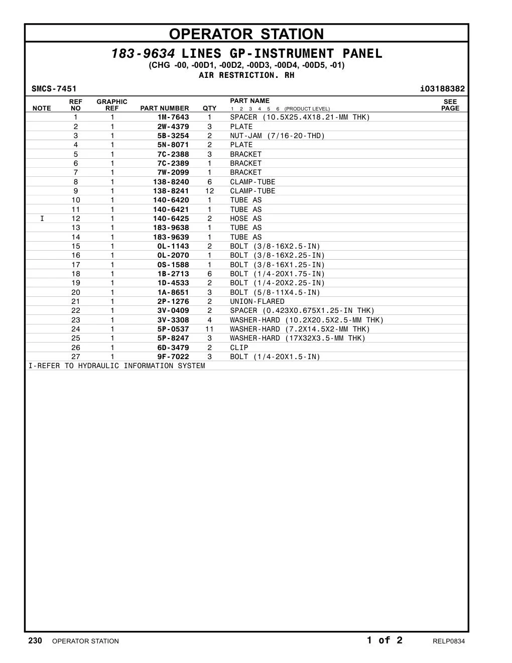 140-6425 - HOSE AS