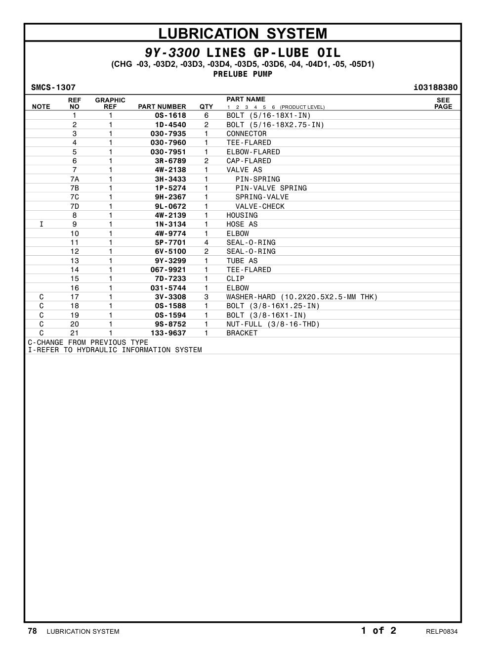 4W-2139 HOUSING CAT parts manual diagram