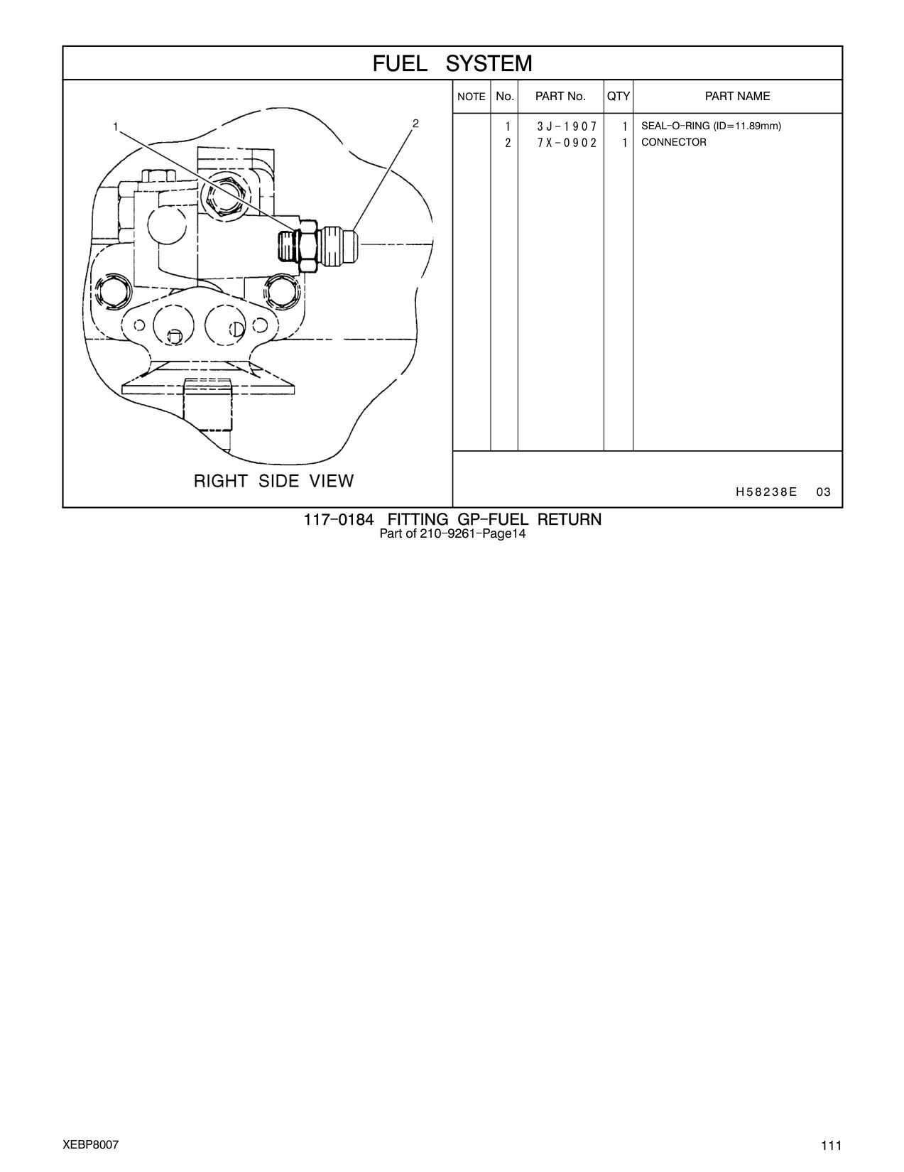 7X-0902 - CONNECTOR