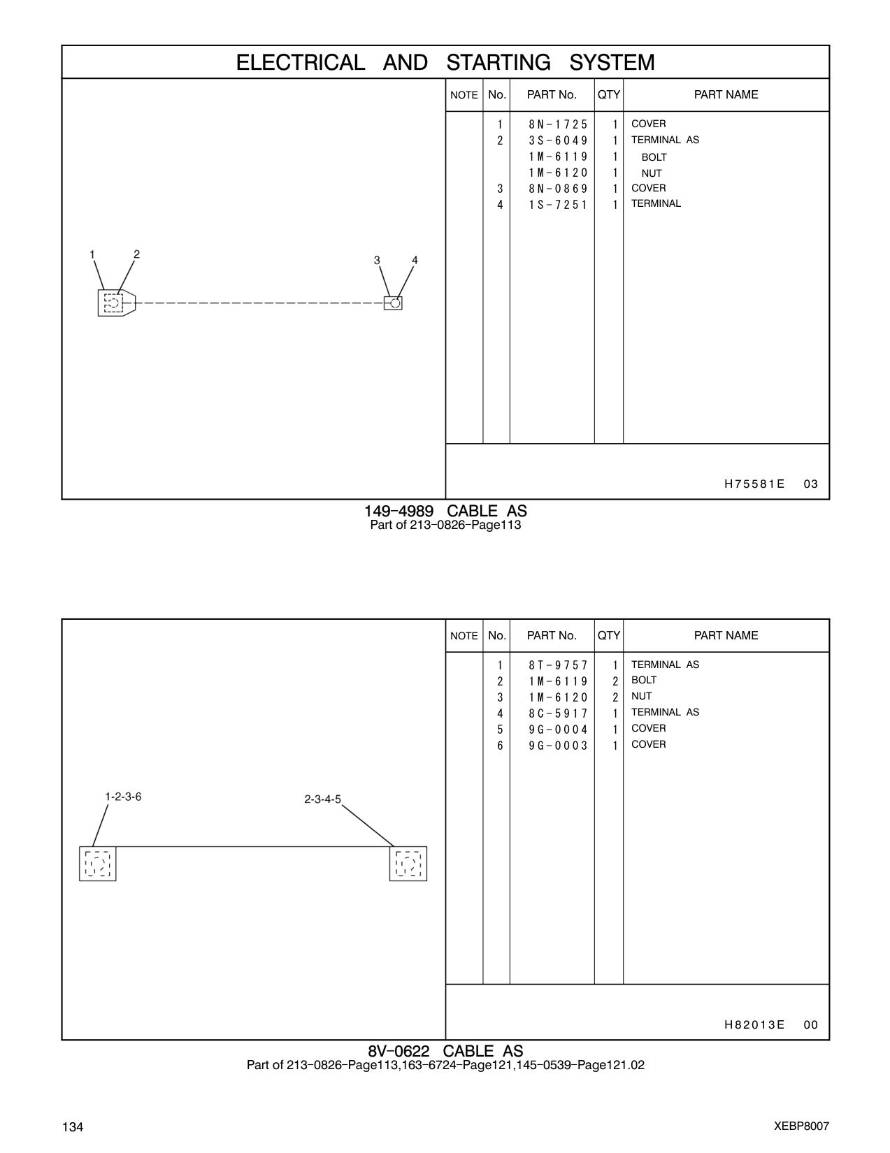 8T-9757 - TERMINAL AS-BATTERY (NEGATIVE)
