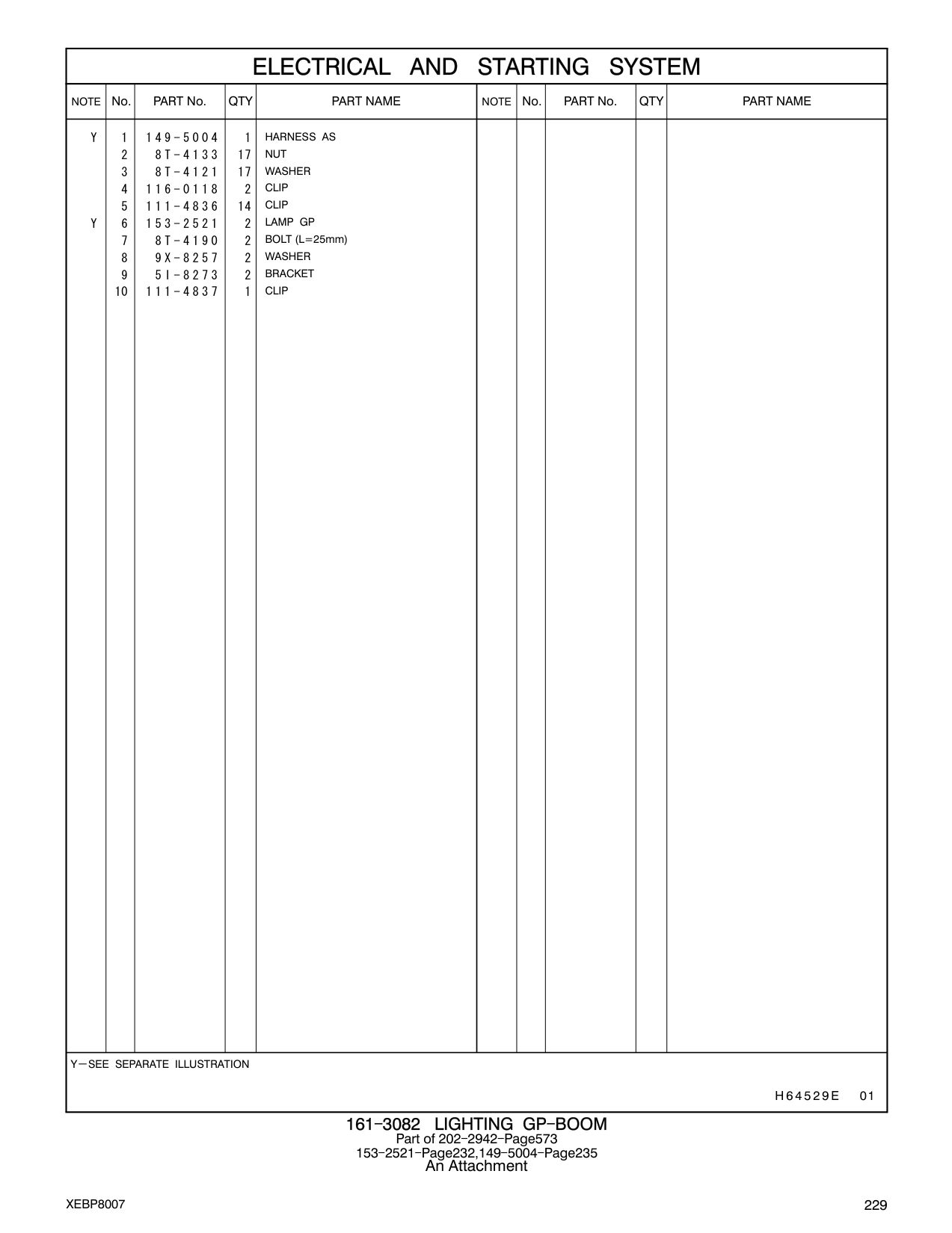 149-5004 HARNESS AS CAT parts manual diagram