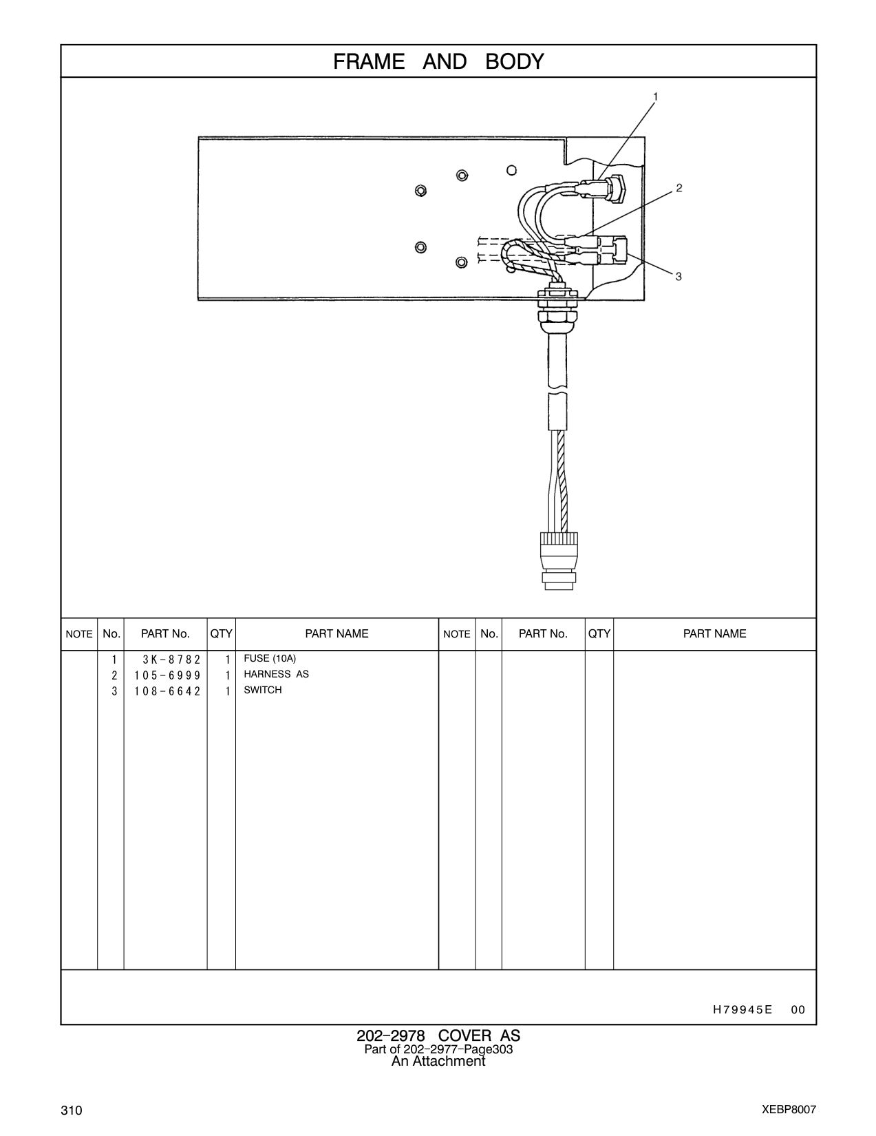 3K-8782 - FUSE (10-AMPERE)