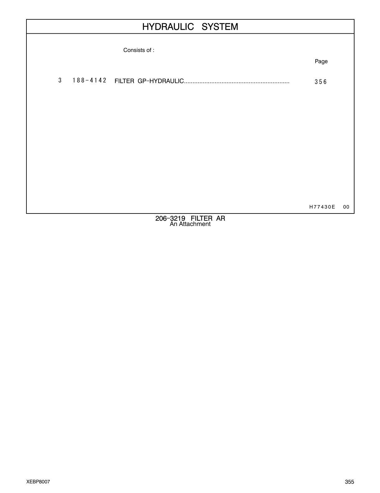 188-4142 - FILTER GP