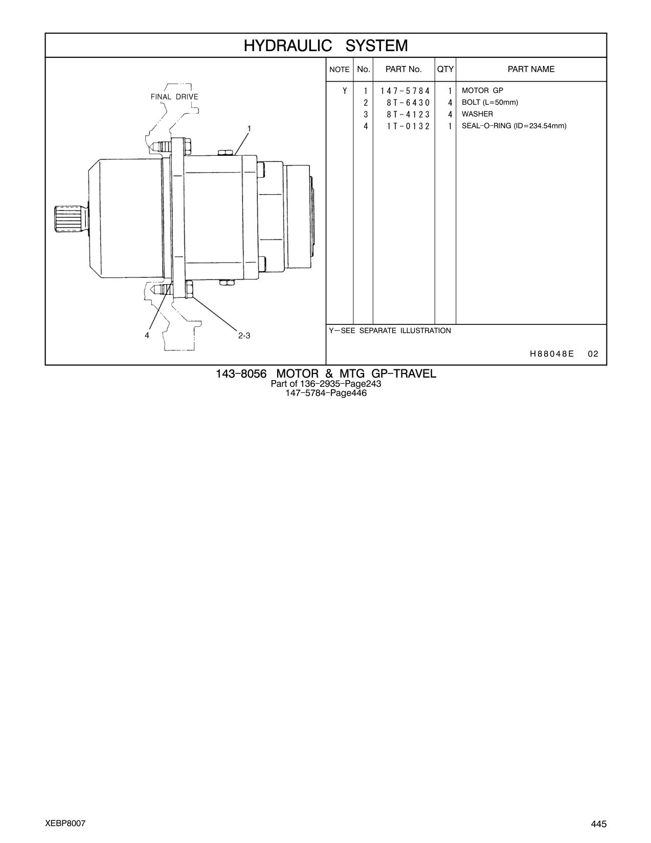 147-5784 - MOTOR GP