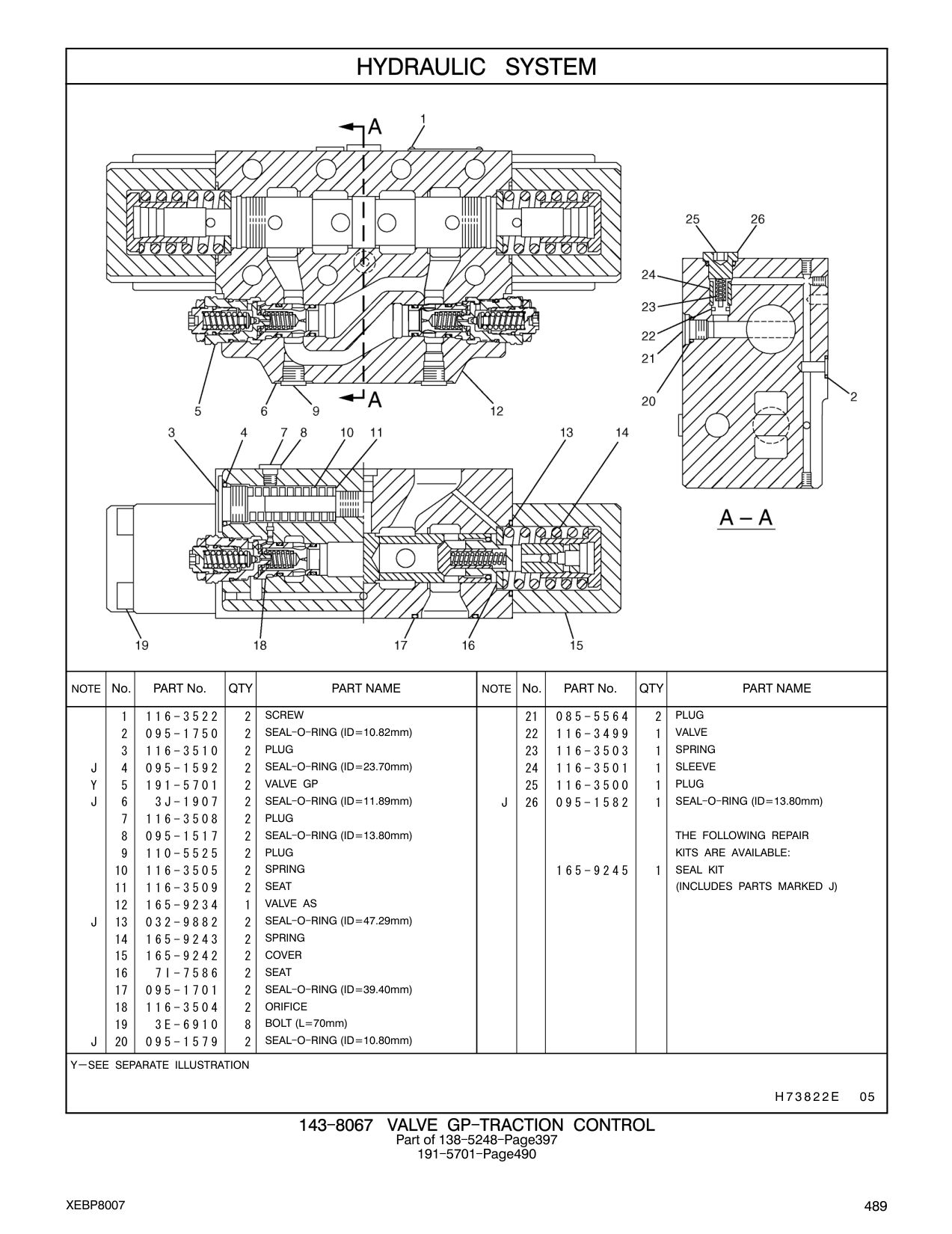 165-9243 SPRING CAT parts manual diagram
