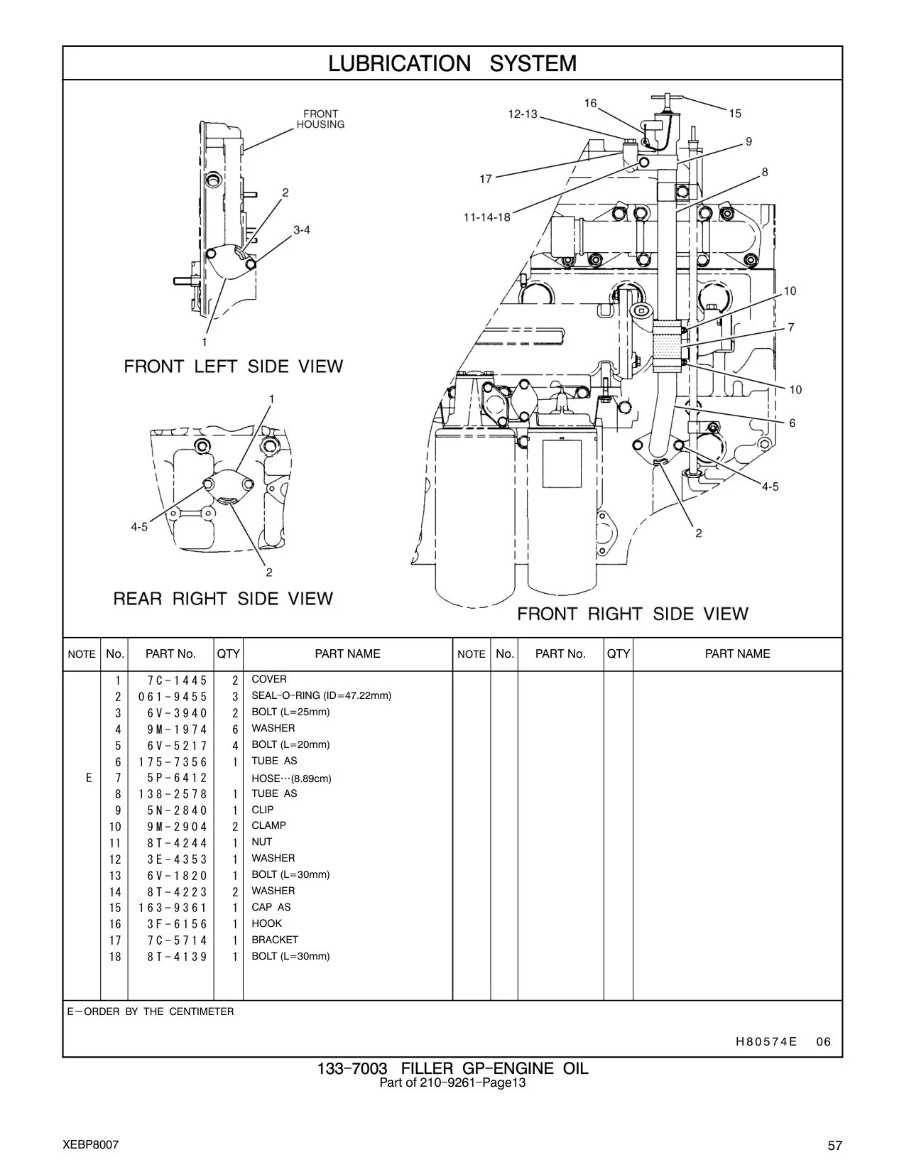 5P-6412 - HOSE (8.89cm)