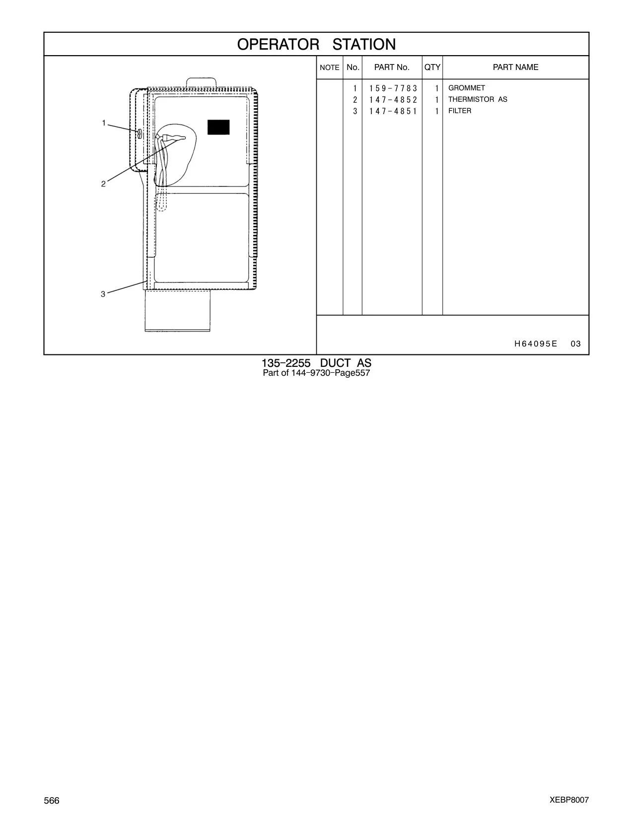 147-4852 - THERMISTOR AS