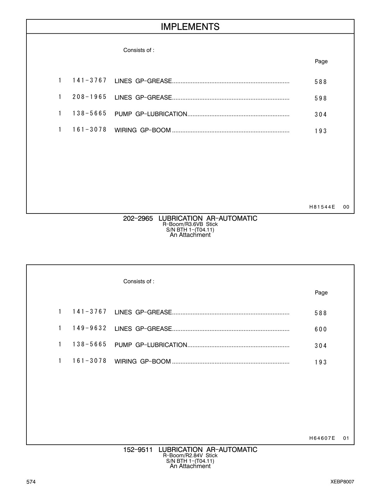 141-3767 - LINES GP-GREASE