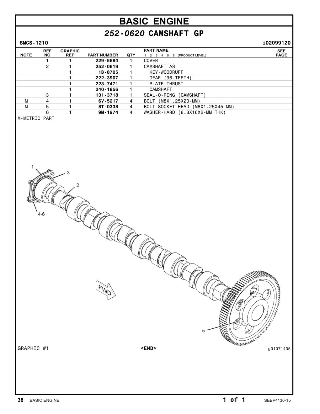 223-7471 PLATE-THRUST CAT parts manual diagram