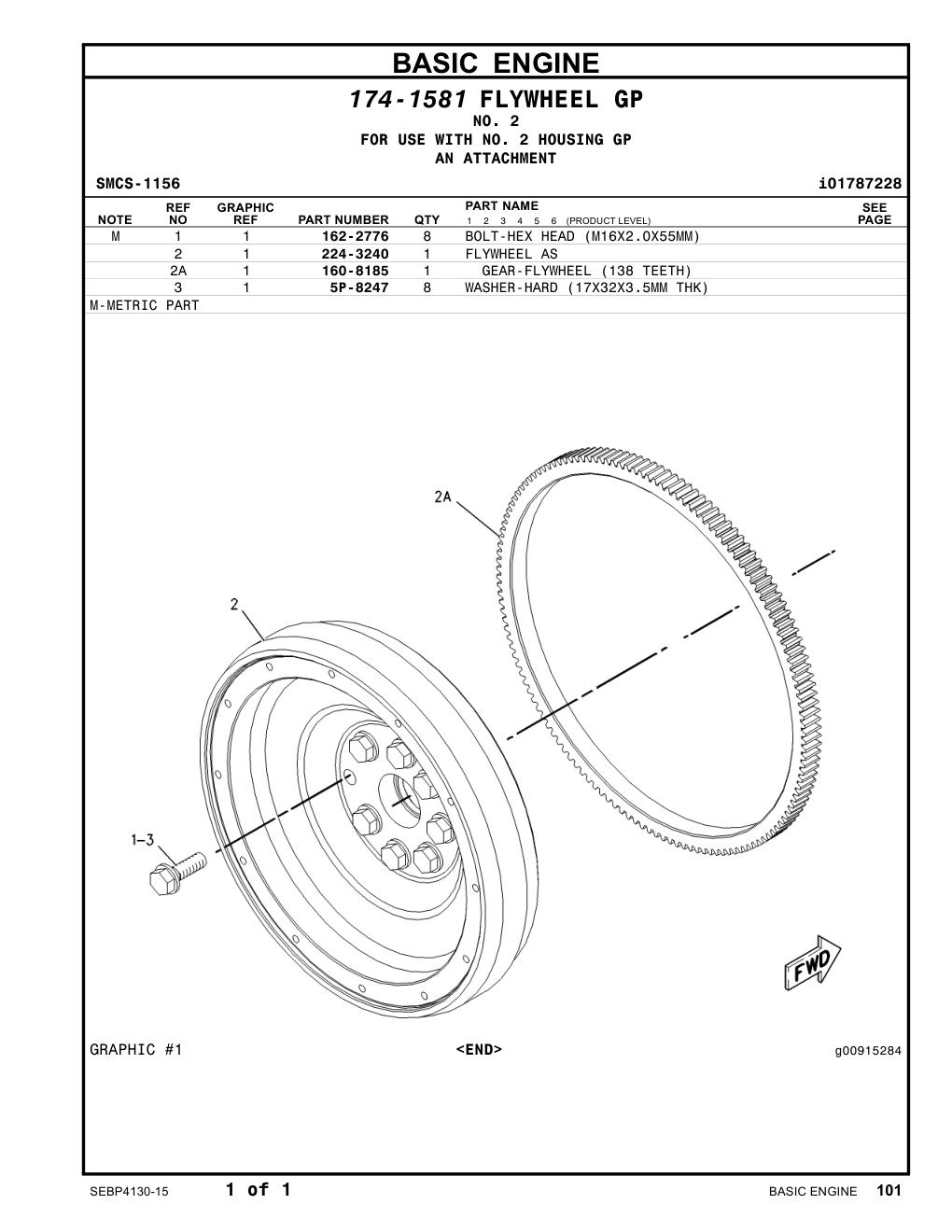 224-3240 - FLYWHEEL AS