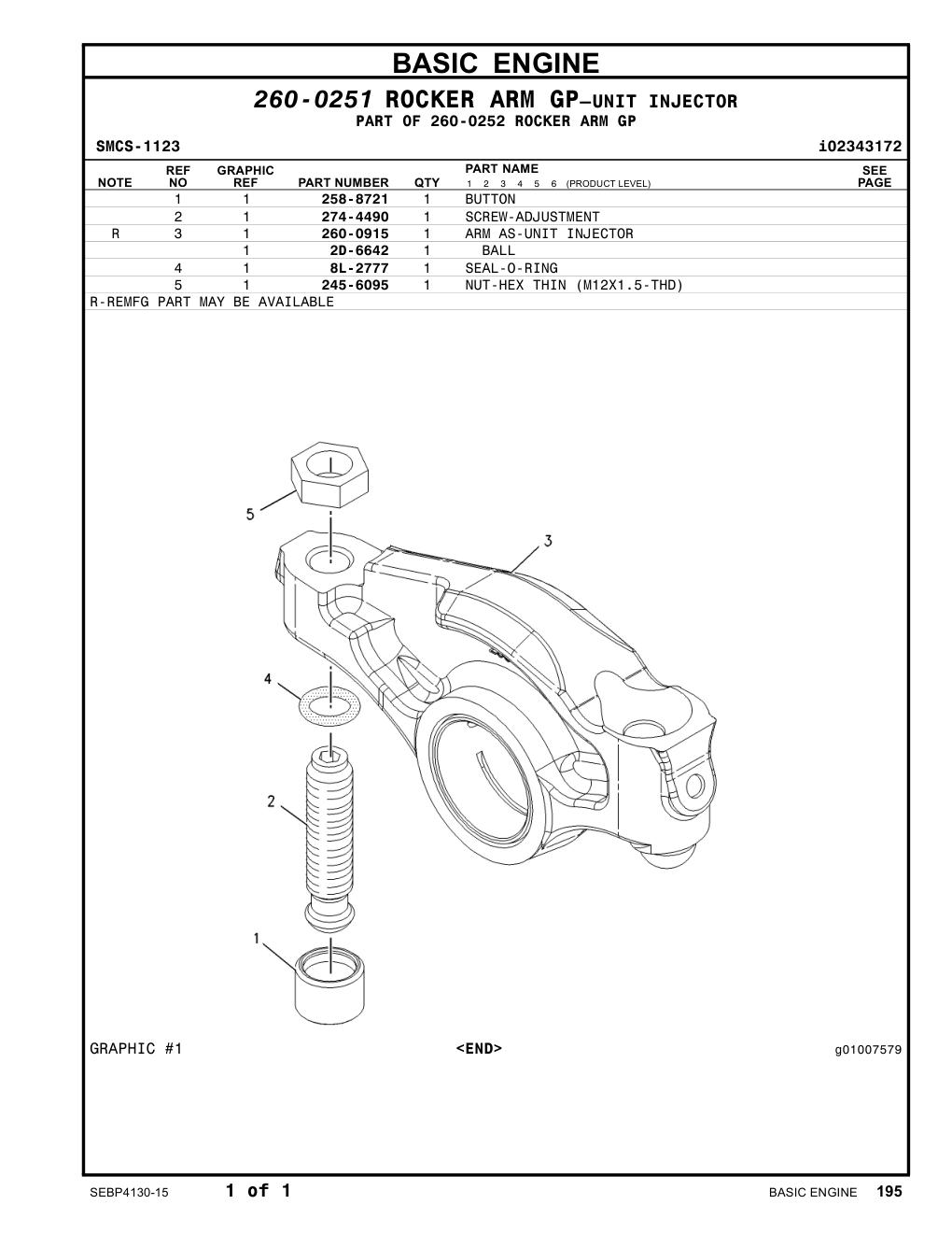274-4490 - SCREW-ADJUSTMENT