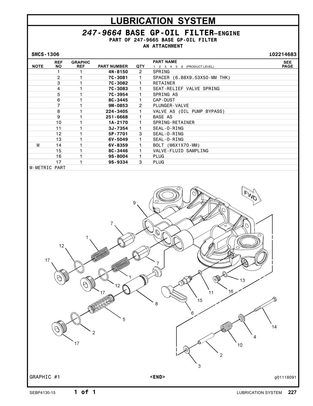 251-6668 BASE AS CAT parts manual diagram