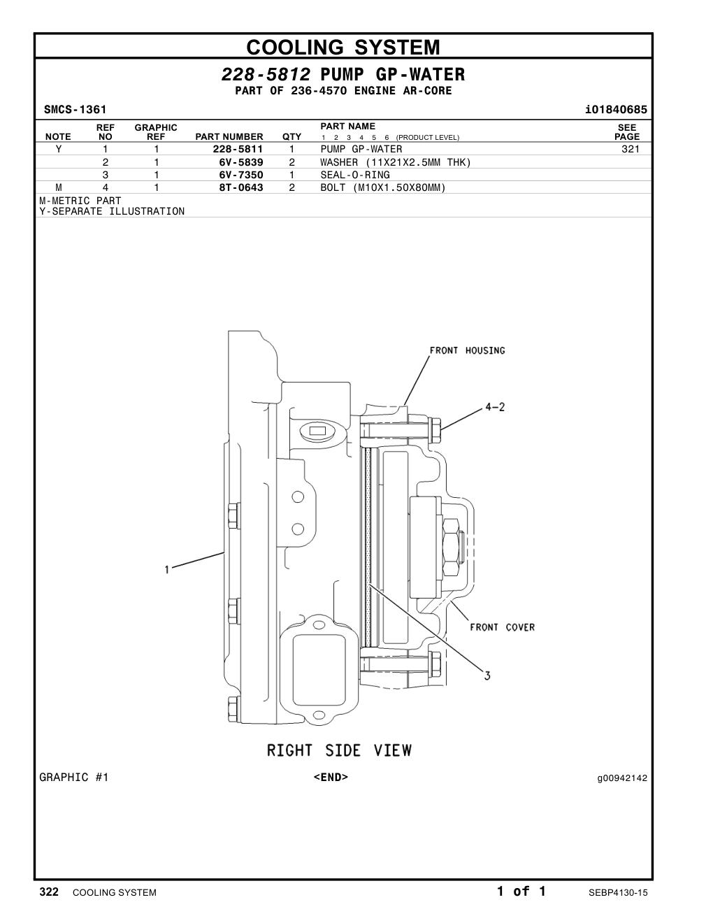 228-5811 - PUMP GP-WATER