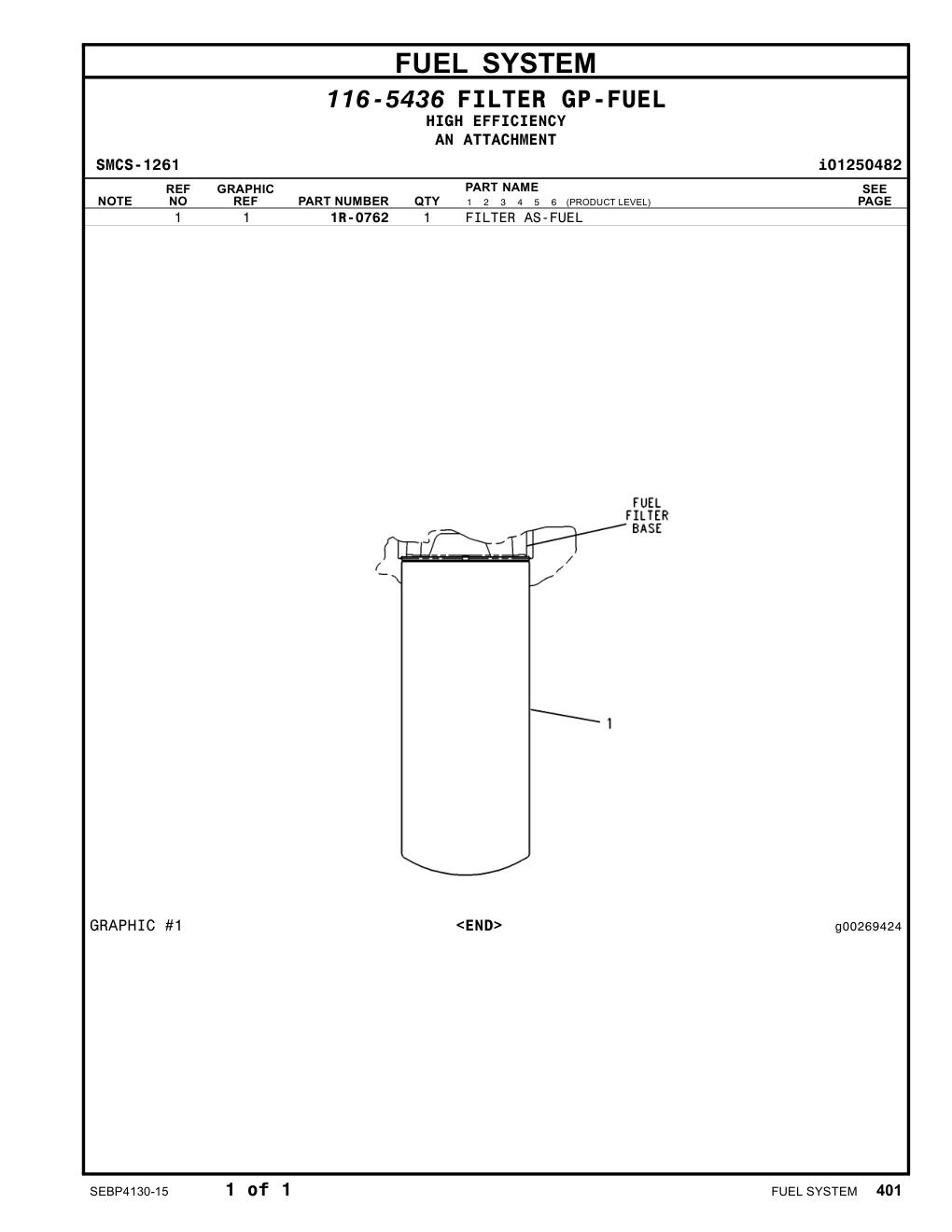 1R-0762 - FILTER AS