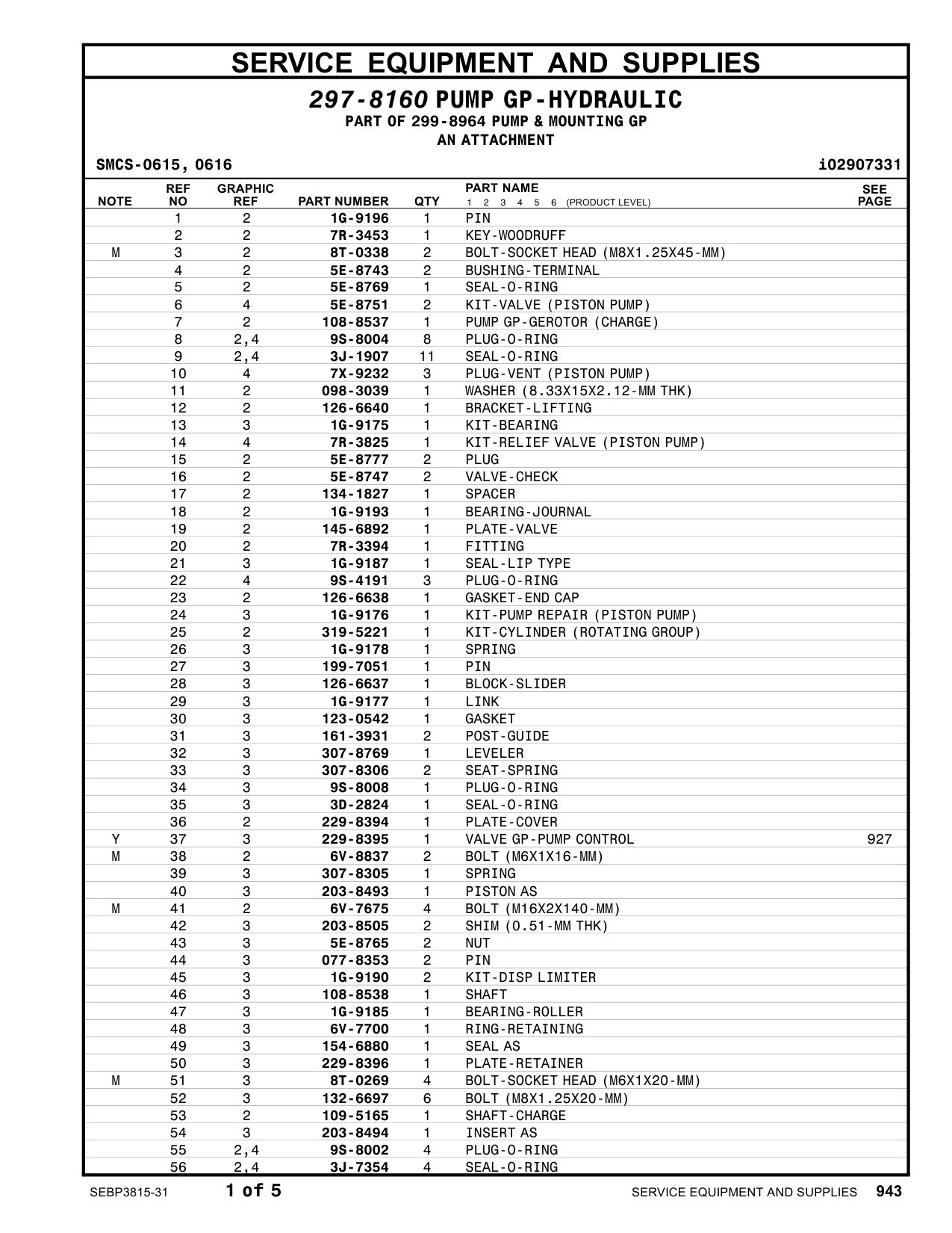 307-8306 SEAT-SPRING CAT parts manual diagram