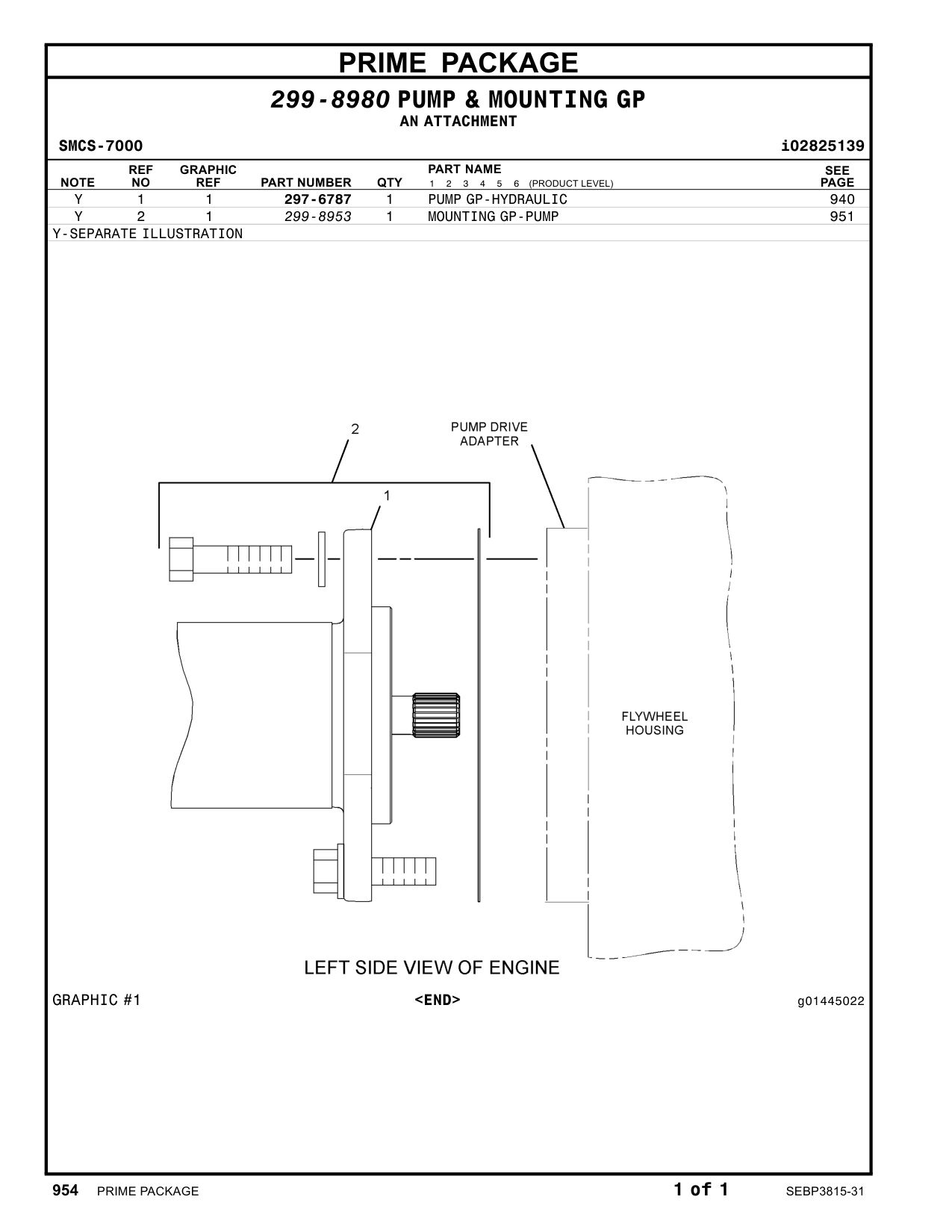 297-6787 - PUMPGP-HYDRAULIC