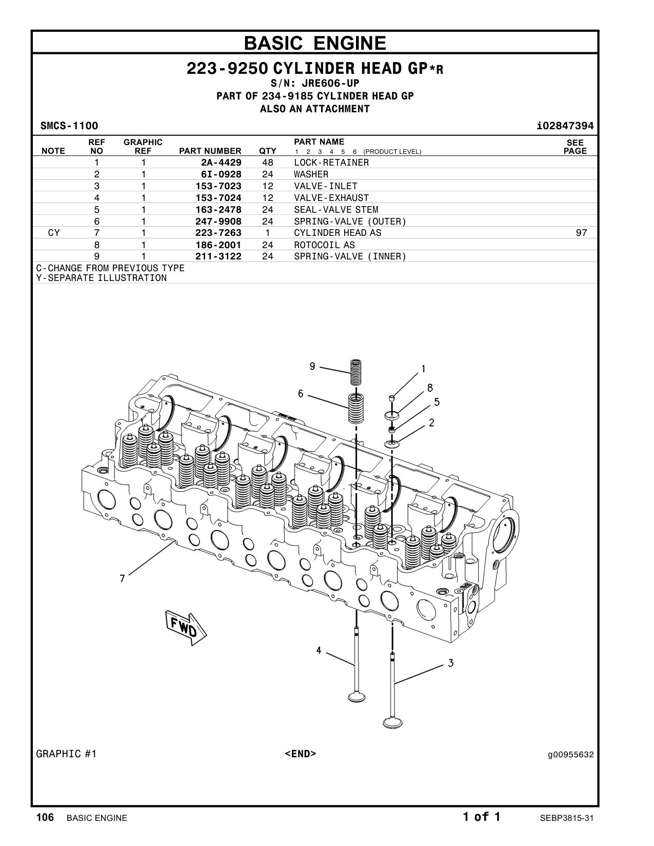 247-9908 - SPRING-VALVE (OUTER)